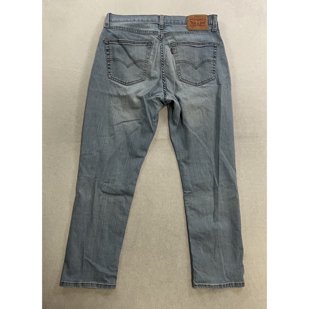 Levis 541 Jeans Mens 32x30 (Fits 32x27) Blue Athletic Taper Stretch Denim Casual
